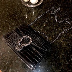 Snakeskin shoulder bag dionysus